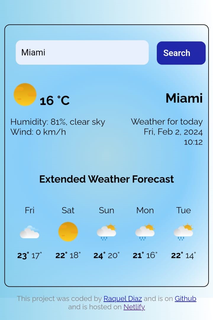 WeatherApp preview