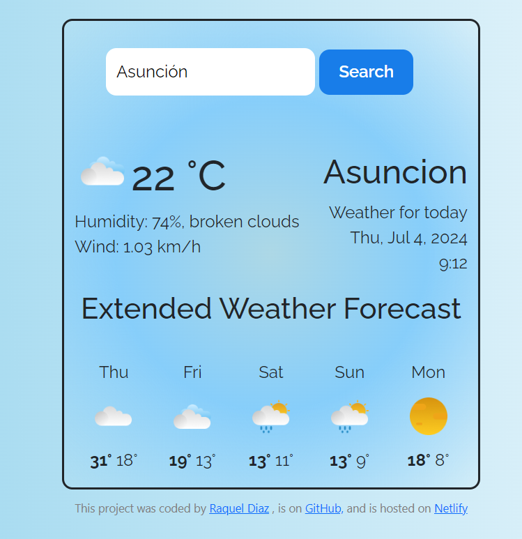 WeatherApp preview